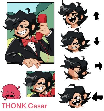 THONK Cesar emote